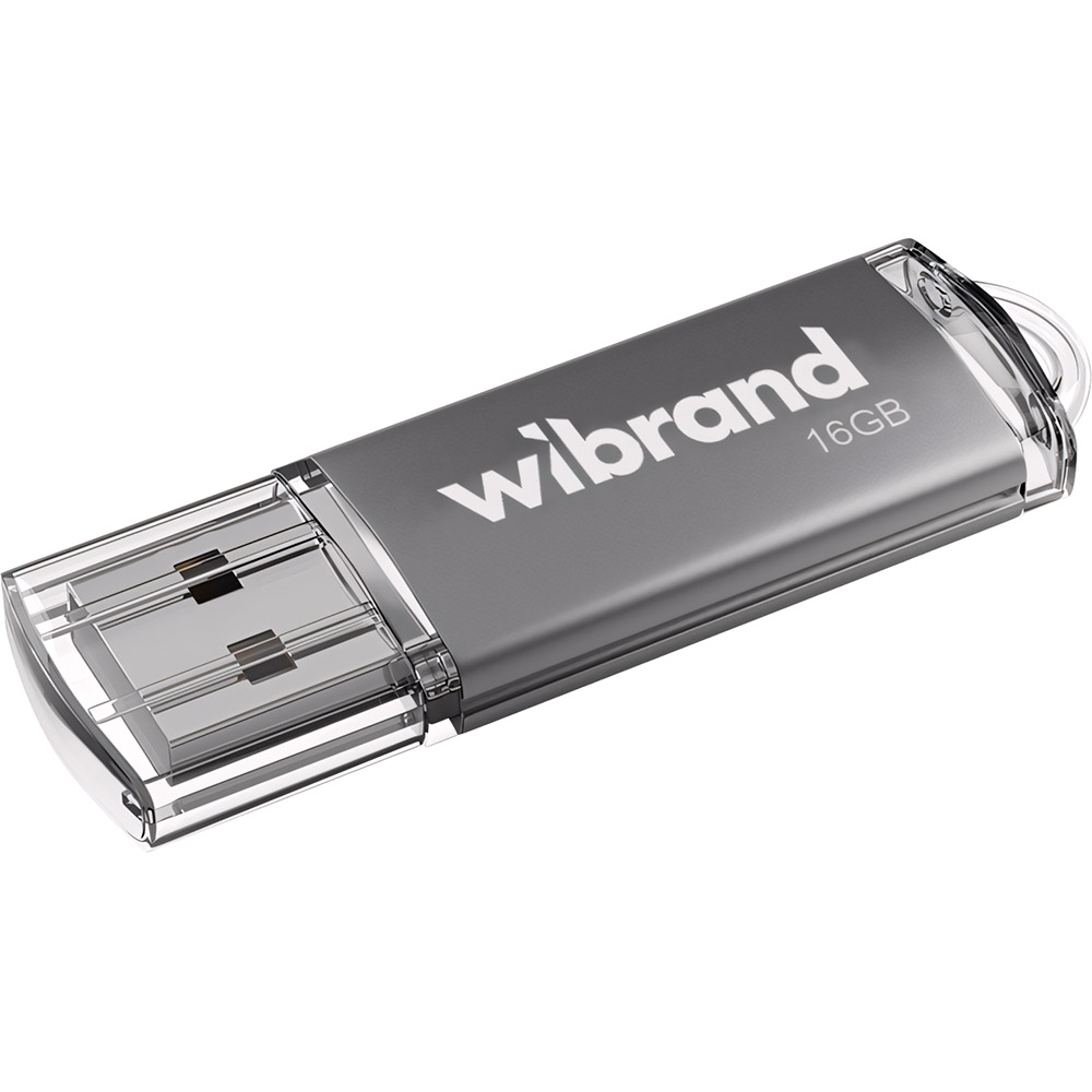 Флеш-драйв WIBRAND 16GB Cougar Silver (WI2.0/CU16P1S)