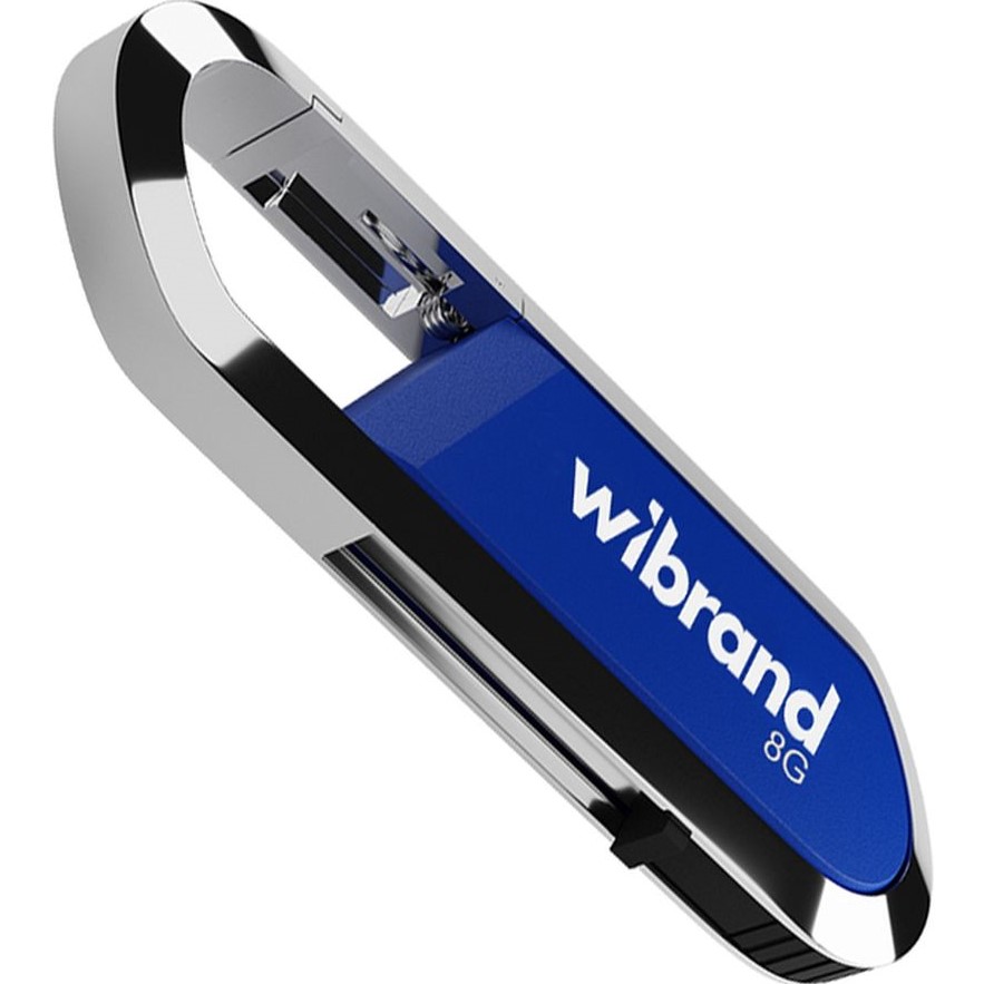 Флеш-драйв WIBRAND 8GB Aligator Blue (WI2.0/AL8U7U)