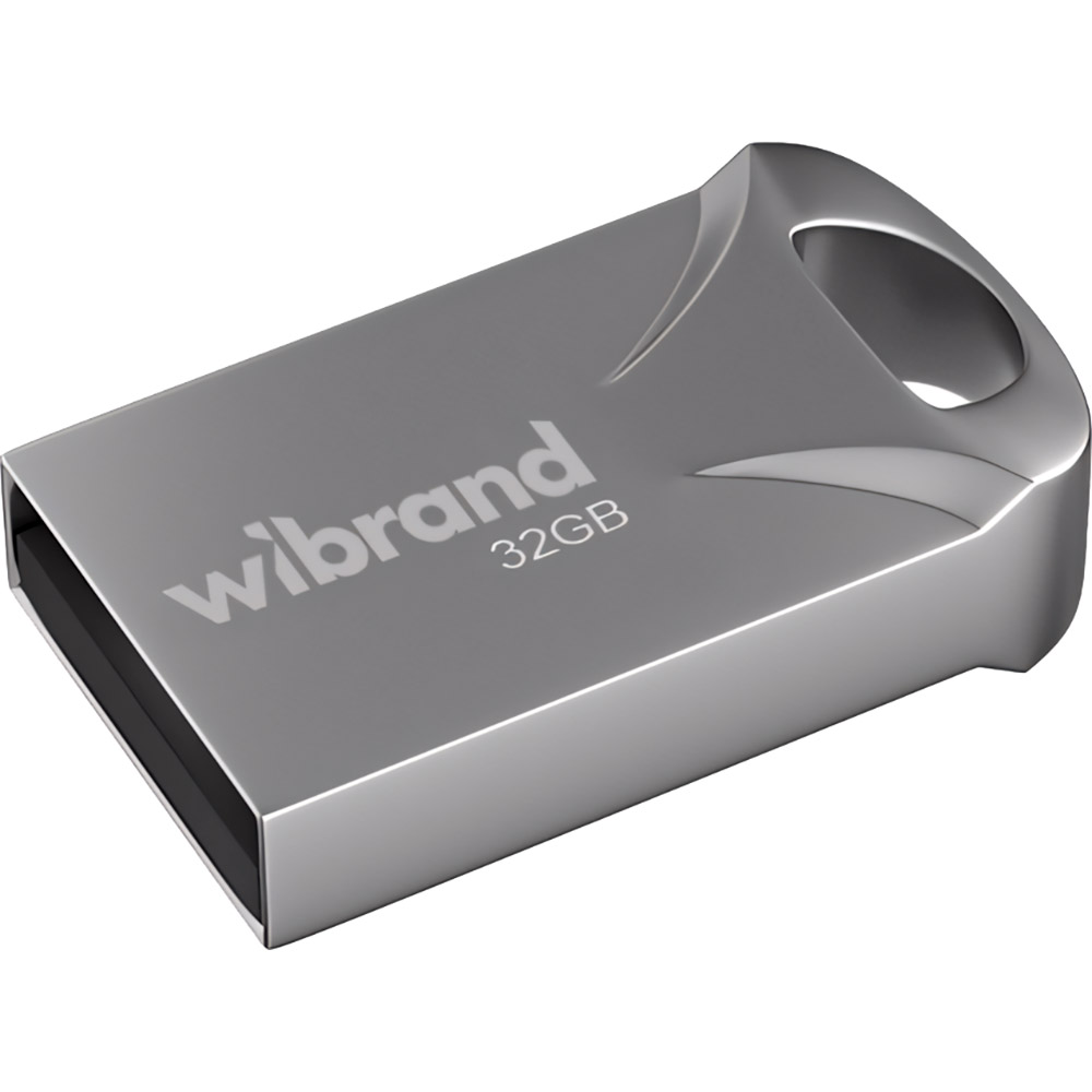 Флеш-драйв WIBRAND 32GB Hawk Silver (WI2.0/HA32M1S)