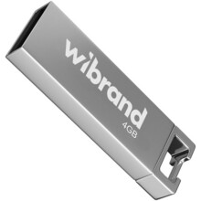 Флеш-драйв WIBRAND Chameleon 4GB 2.0 Silver (WI2.0/CH4U6S)