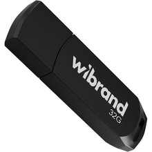 Флеш-драйв Wibrand Mink 32GB USB 2.0 Black (WI2.0/MI32P4B)