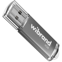 Флеш-драйв WIBRAND Cougar USB 2.0 4 Gb Silver (WI2.0/CU4P1S)