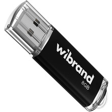 Флеш-драйв WIBRAND Cougar 8Gb USB 2.0 Black (WI2.0/CU8P1B)