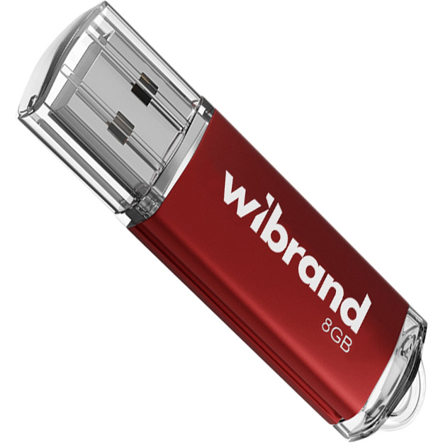 Флеш-драйв WIBRAND Cougar 8Gb USB 2.0 Red (WI2.0/CU8P1R)