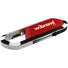 Флеш-драйв WIBRAND USB 2.0 Aligator 4Gb Dark Red (WI2.0/AL4U7DR)