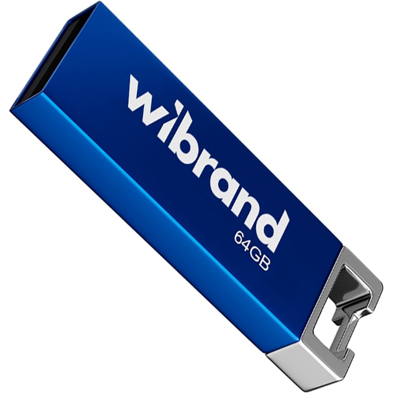 Флеш-драйв WIBRAND Chameleon 64GB USB 2.0 Blue (WI2.0/CH64U6U)