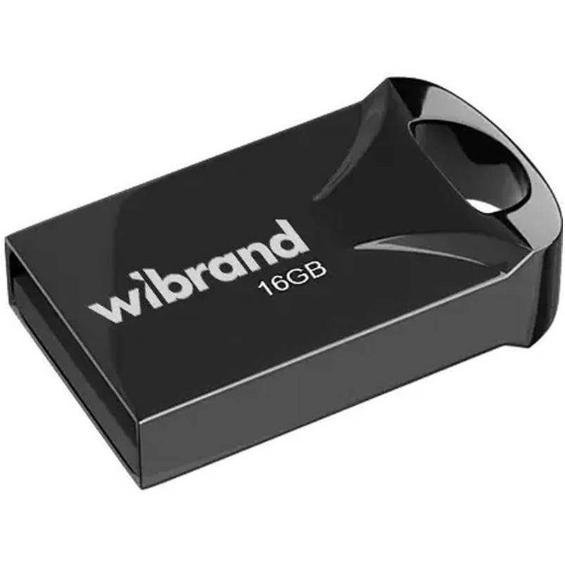 Флеш-драйв WIBRAND USB 2.0 Hawk 16Gb Black (WI2.0/HA16M1B)