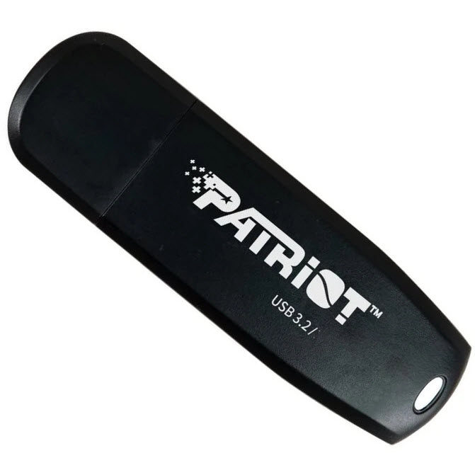 Флеш-драйв PATRIOT Xporter Core USB 3.2 128 GB Gen 1 (PSF128GXRB3U) Об'єм пам'яті 128 Гб