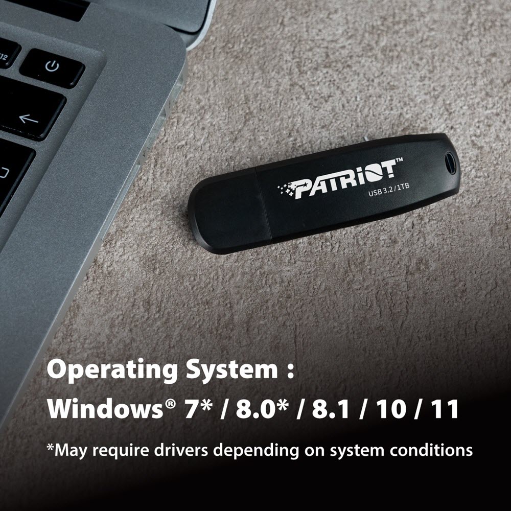 Изображение Флеш-драйв PATRIOT Xporter Core USB 3.2 128 GB Gen 1 (PSF128GXRB3U)