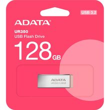 Флеш-драйв ADATA UR 350 128Gb Silver/Beige (UR350-128G-RSR/BG)