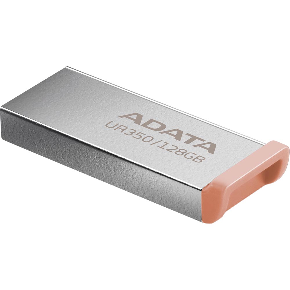 Флеш-драйв ADATA UR 350 128Gb Silver/Beige (UR350-128G-RSR/BG) Материал корпуса металл