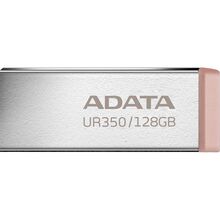 Флеш-драйв ADATA UR 350 128Gb Silver/Beige (UR350-128G-RSR/BG)