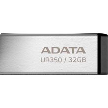 Флеш-драйв ADATA UR 350 32Gb Silver/Black (UR350-32G-RSR/BK)