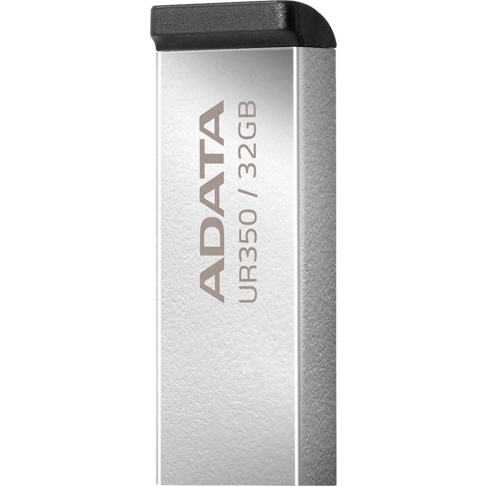 Флеш-драйв ADATA UR 350 32Gb Silver/Black (UR350-32G-RSR/BK) Матеріал корпуса метал