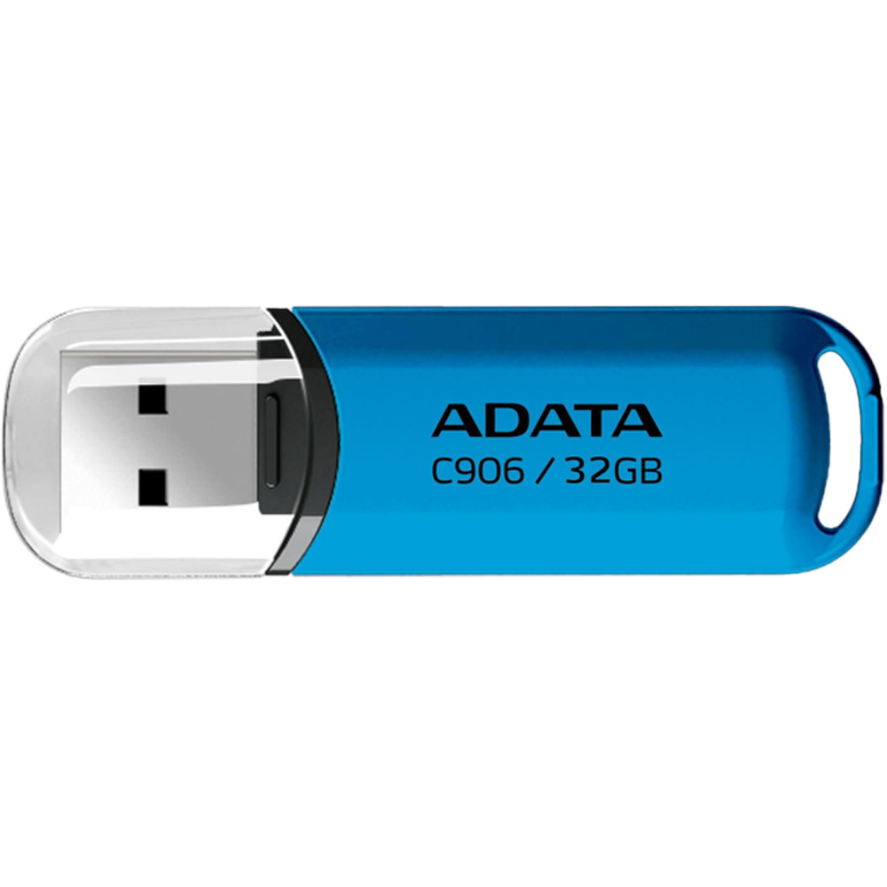 Флеш-драйв ADATA USB 2.0 C906 32Gb Water Blue (AC906-32G-RWB)