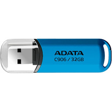 Флеш-драйв ADATA USB 2.0 C906 32Gb Water Blue (AC906-32G-RWB)