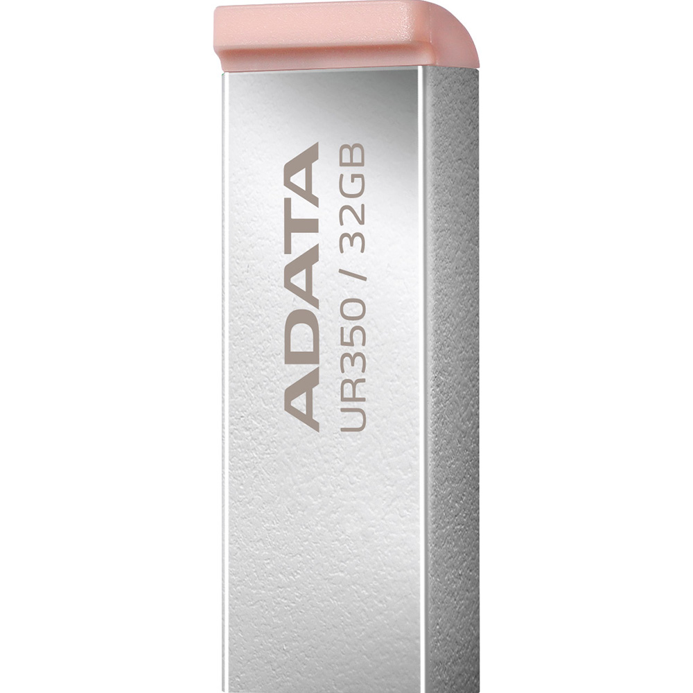 Флеш-драйв ADATA UR 350 32 Gb USB 3.2 Silver/Beige (UR350-32G-RSR/BG) Объем памяти 32 Гб