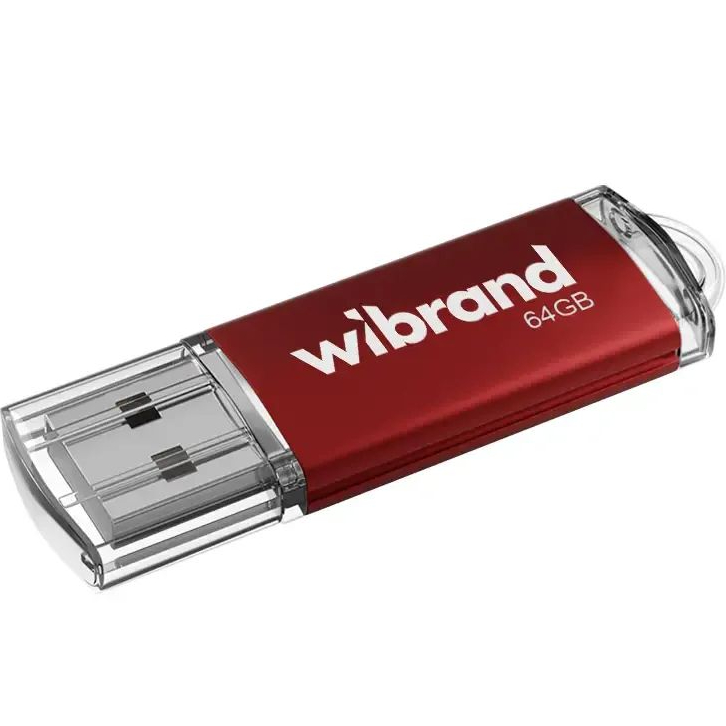 Флеш-драйв WIBRAND Cougar 64GB Red (WI2.0/CU64P1R)