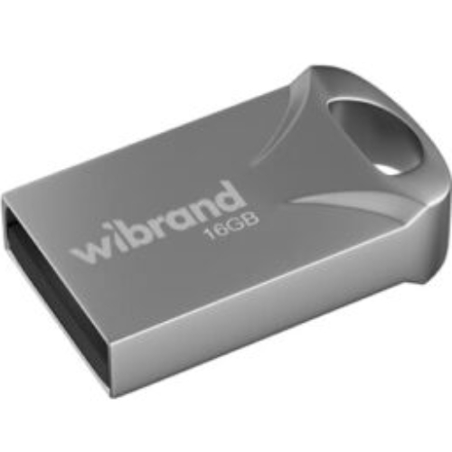 Флеш-драйв WIBRAND Hawk 16GB Silver (WI2.0/HA16M1S)