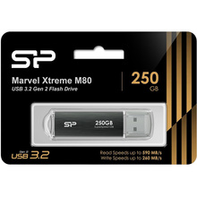 Флеш-драйв SILICON POWER Marvel Xtreme M80 250GB Grey (SP250GBUF3M80V1G)