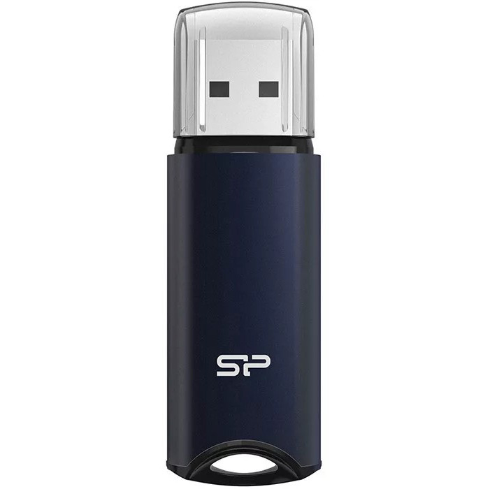 Флеш-драйв SILICON POWER Marvel M02 64GB Blue (SP064GBUF3M02V1B)