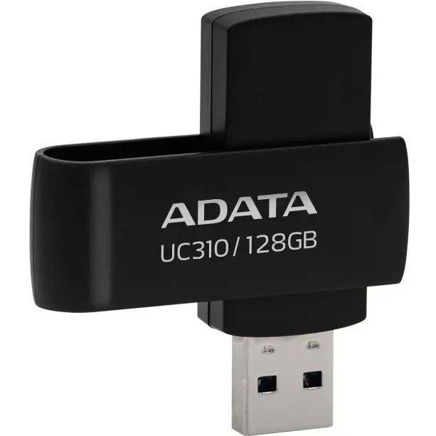 Флеш-драйв ADATA UC310 128GB Black (UC310-128G-RBK)