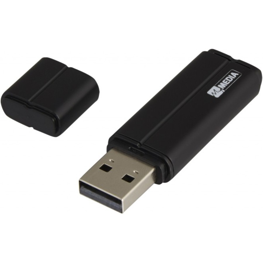 Флеш-драйв MyMedia MyUSB 64GB Black (69263)