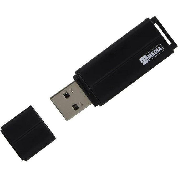 Флеш-драйв MYMEDIA MyUSB 32GB Black (69262) Конструкция съемный колпачок