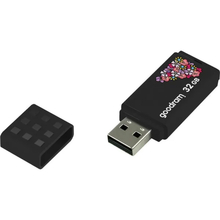 Флеш-драйв GOODRAM UME2 Spring 32GB Black (UME2-0320K0R11-SP)