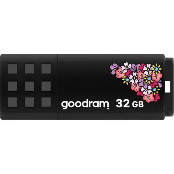 Флеш-драйв GOODRAM UME2 Spring 32GB Black (UME2-0320K0R11-SP) Флеш-драйв GOODRAM UME2 Spring 32GB Black (UME2-0320K0R11-SP)