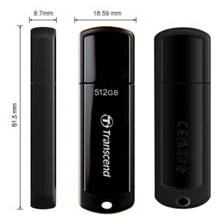 Флеш-драйв TRANSCEND JetFlash 700 256GB Black (TS256GJF700)