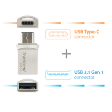 Флеш-драйв TRANSCEND JetFlash 890 256GB Silver (TS256GJF890S)