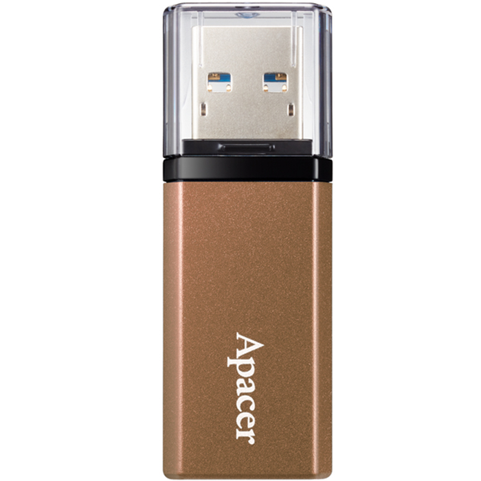 Флеш-драйв APACER AH25C 256GB 3.2 Bronze (AP256GAH25CJ-1) Конструкция съемный колпачок
