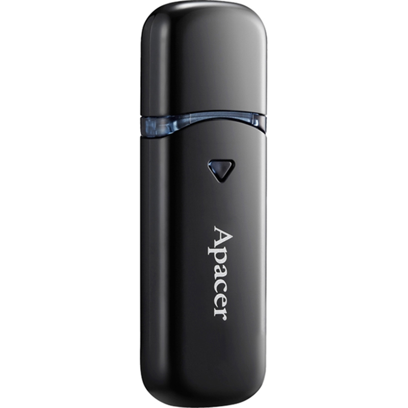 Флеш-драйв APACER AH355 128GB USB 3.2 Black (AP128GAH355B-1) Матеріал корпуса пластик