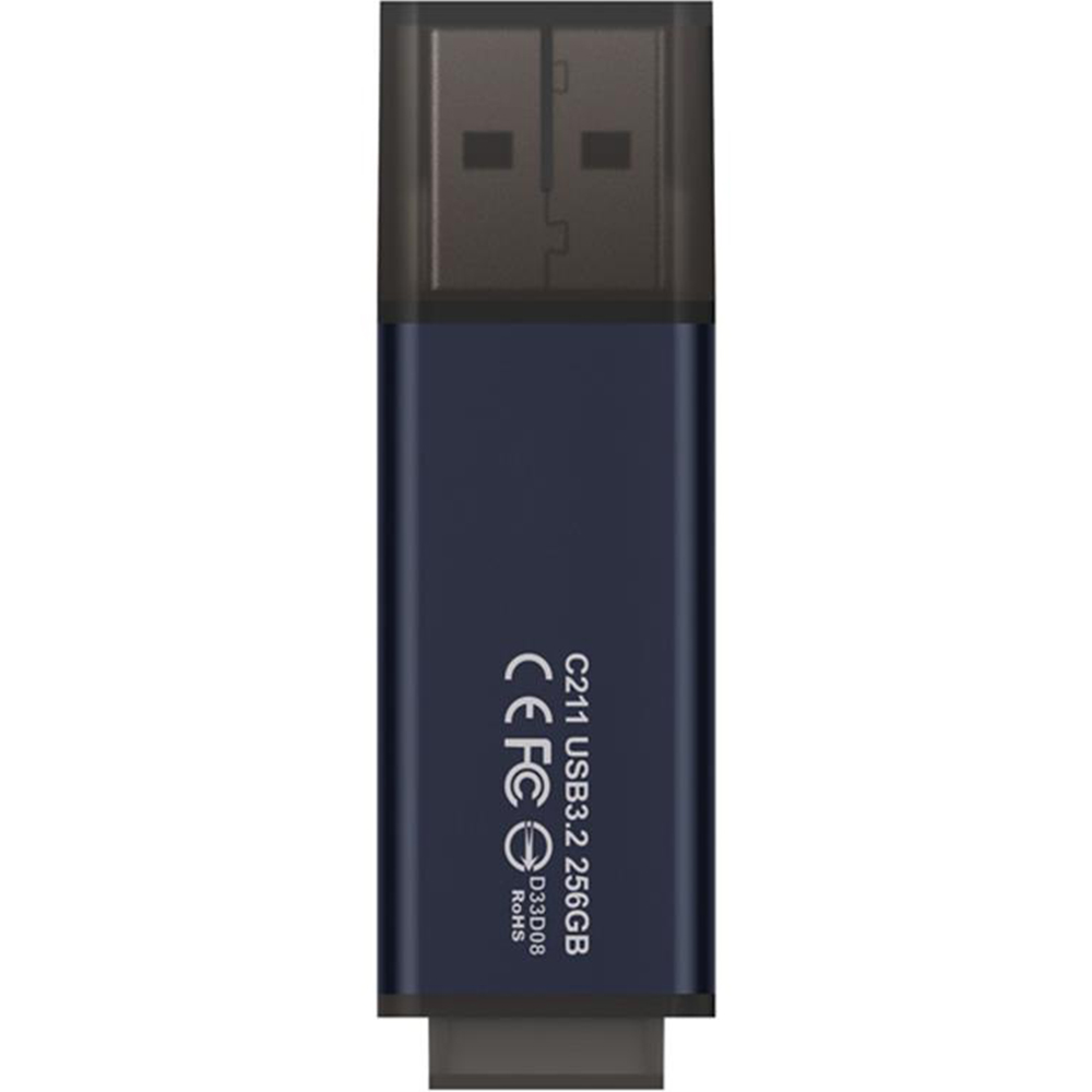 Флеш-драйв TEAM 32GB USB3.2 C211 Blue (TC211332GL01) Конструкція знімний ковпачок
