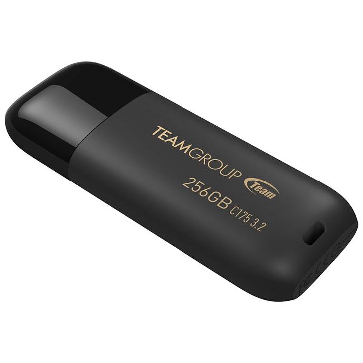 Флеш-драйв TEAM C175 256GB USB3.2 Black (TC1753256GB01) Матеріал корпуса пластик