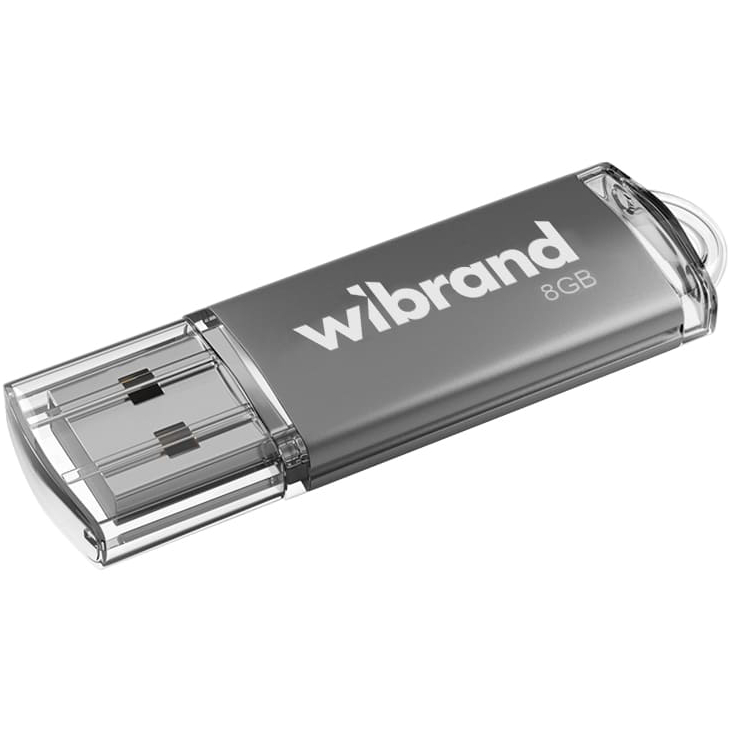 Флеш-драйв WIBRAND Cougar 8Gb Silver (WI2.0/CU8P1S)