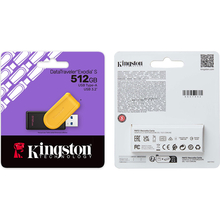 Флеш-драйв KINGSTON DTXS 512GB USB 3.2 Gen 1 Black/Yellow (DTXS/512GB)