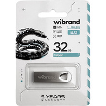 Флеш-драйв WIBRAND Taipan 32Gb Silver (WI2.0/TA32U2S)