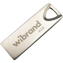 Флеш-драйв WIBRAND Taipan 4Gb Silver (WI2.0/TA4U2S)