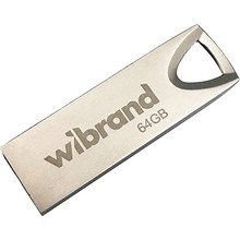Флеш-драйв WIBRAND Taipan 64Gb Silver (WI2.0/TA64U2S)
