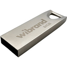 Флеш-драйв WIBRAND Taipan 64Gb Silver (WI2.0/TA64U2S)
