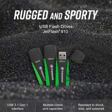 Флеш-драйв TRANSCEND JetFlash 810 256GB USB 3.1 Green (TS256GJF810)