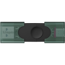 Флеш-драйв KINGSTON DataTraveler Duo USB3.2 256GB Type-C Green (DTDEG2/256GB)