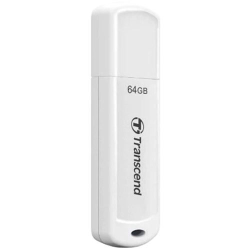 Флеш-драйв TRANSCEND JetFlash 730 64 GB USB 3.1 White (TS64GJF730) Конструкция съемный колпачок