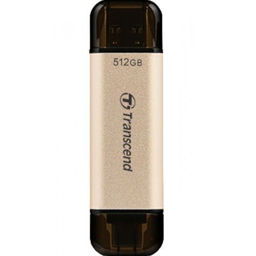 Флеш-драйв TRANSCEND JetFlash 930C 512GB Gold (512GBTS512GJF930C)