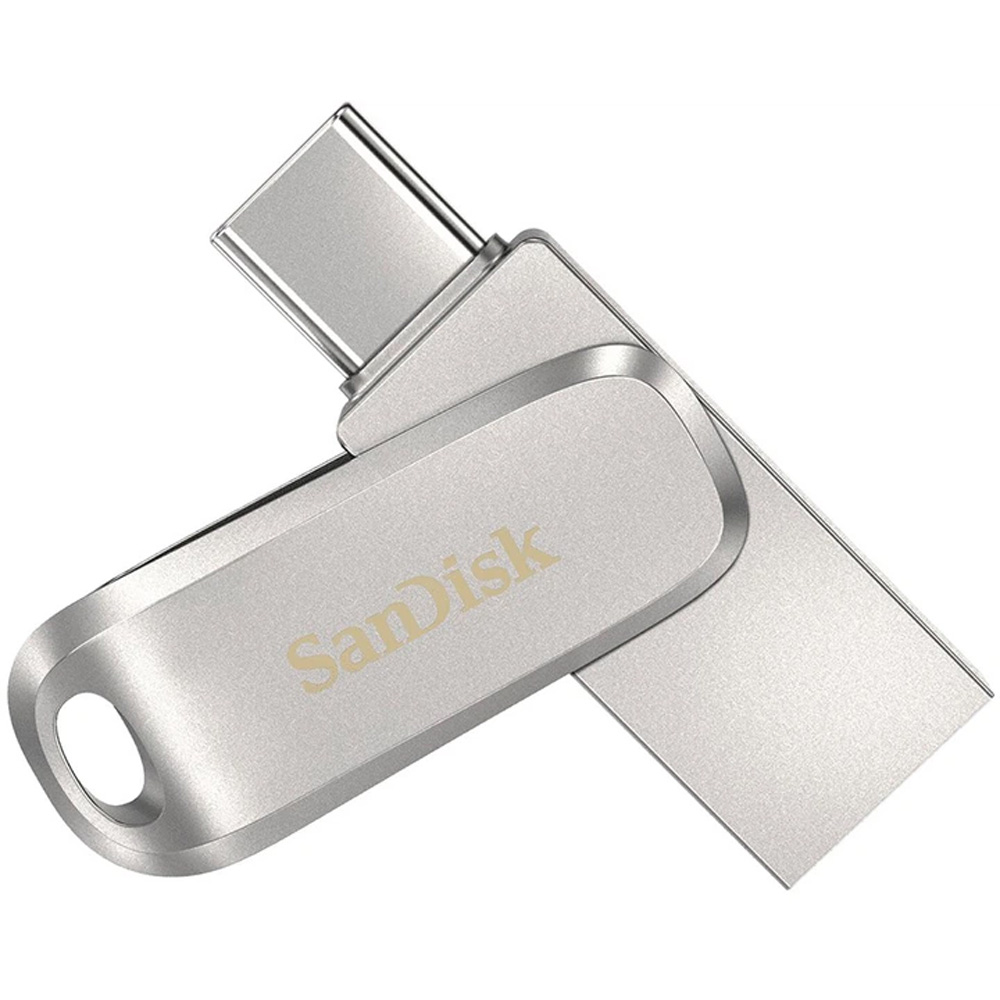 Флеш-драйв SANDISK USB 3.1 Ultra Dual Luxe Type-C 1TB Grey (SDDDC4-1T00-G46) Интерфейс USB Type-C