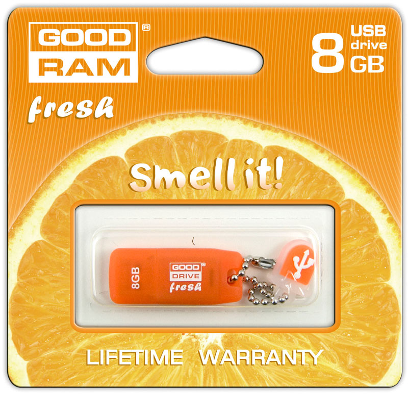 Флеш-драйв GOODRAM FRESH 8 GB ORANGE