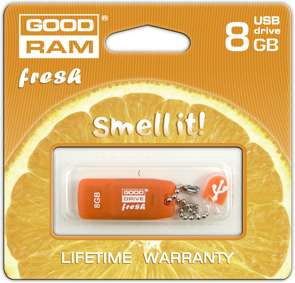 Флеш-драйв GOODRAM FRESH 16 GB Конструкция съемный колпачок