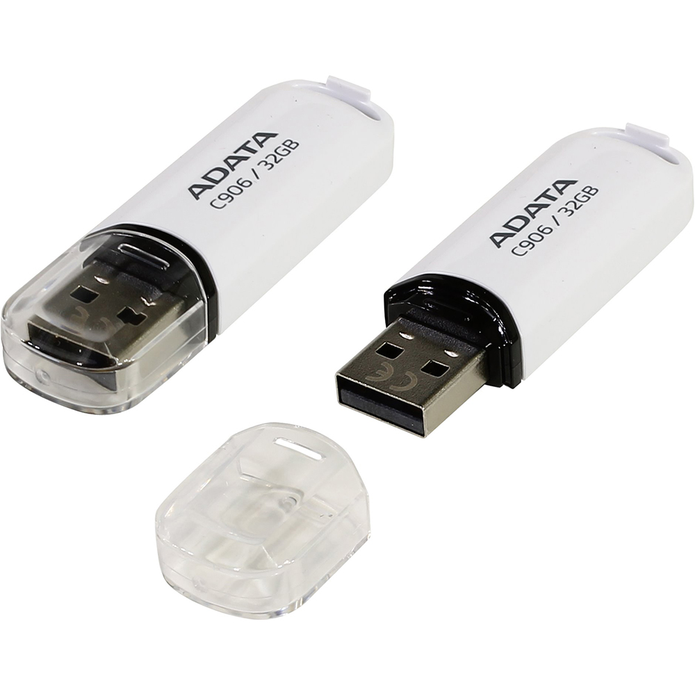 

Флеш-драйв A-DATA AC906 32GB White (AC906-32G-RWH), AC906 32GB